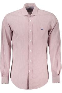 Рубашка мужская Harmont & Blaine классического кроя в полоску, красно-белый