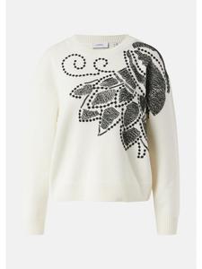 Вязаный свитер в цвете 04L2_cream comma