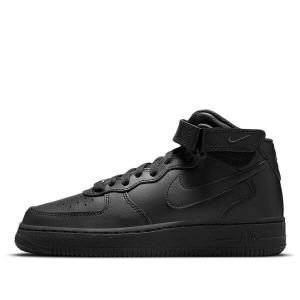 Кроссовки air force 1 mid le Nike, черный