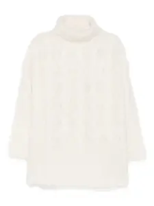 Свитер fortin фактурной вязки JOSEPH, нейтральный