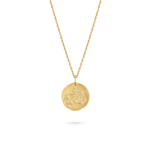 Медальон Van Cleef & Arpels Zodiaque Librae (Весы), 18-ct желтое золото