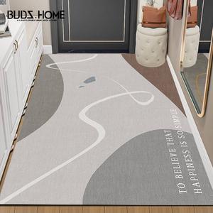 Budis Ковер 120х140 см для прихожей, утолщенный, влагонепроницаемый, нескользящий, легко чистится