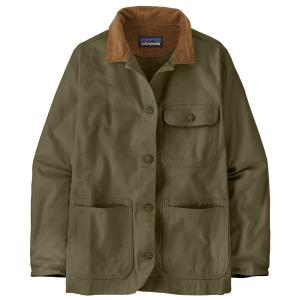 Женское парусиновое пальто Point Reyes - повседневная куртка Patagonia, зеленый