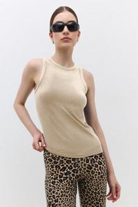 Топ No Matter What, бежевый