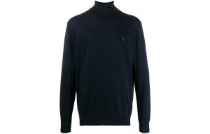 Свитер с вышитым логотипом Polo Ralph Lauren, тёмно-синий