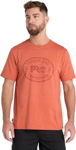 Мужская футболка с коротким рукавом и принтом торговой марки Timberland PRO, Autumn Glaze