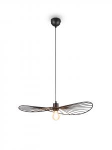 Reality Leuchten Подвесной светильник CHAPEAU черного матового цвета