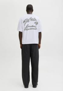 Футболка Jack & Jones Print T-shirt, Bright White/Off-White