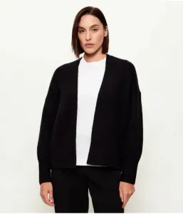 Шерстяной кардиган C_Falescanas_1 regular fit Boss Orange, черный