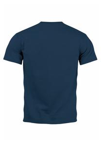 Футболка с принтом MOIN KAPITÄN BART ANKER NORDISCH NORDMANN NORDDEU Neverless, темно-синий