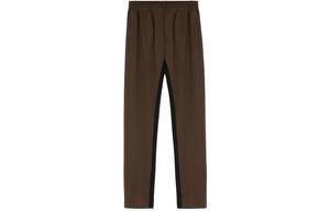 Вязаные спортивные штаны мужские коричневые REPRESENT