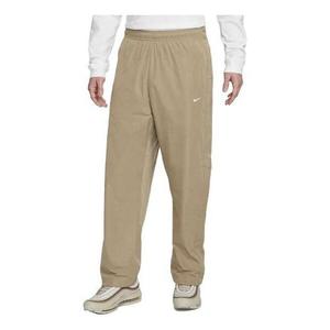 Брюки authentics tearaway pant 'tan' Nike, бежевый