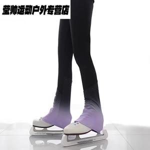 HEAD Тренировочный костюм для фигурного катания, костюм для выступлений, высокоэластичные дышащие штаны Q690, фиолетовый градиент, всесезонный стиль, размер L