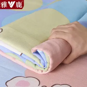 Yalu Простыня из грубой хлопковой ткани 150х230 см с 1 наволочкой, цвет Chunri Mitang