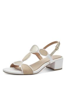 Marco Tozzi Белые босоножки на ремешках