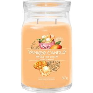 Ароматическая свеча Signature | Большая свеча длительного горения "Mango Ice" Yankee Candle