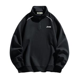 Свитшот Leisure Collection Unisex Jeep, черный