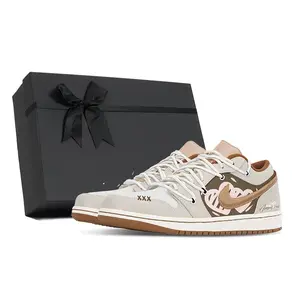 Баскетбольные кроссовки Air 1 Vintage Men Low-Touch Pink Jordan, цвет Linen