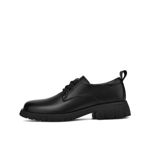 Туфли дерби повседневные одинарные 3,5 см женские BOERDIQI, Black