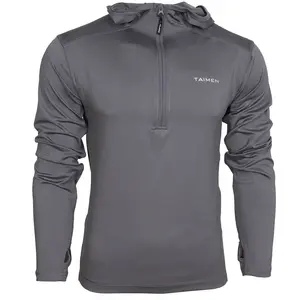 Толстовка Taimen Polartec Power Stretch half zip, серый