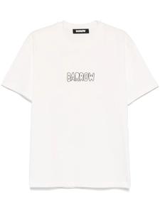 Футболка с графическим принтом BARROW, белый