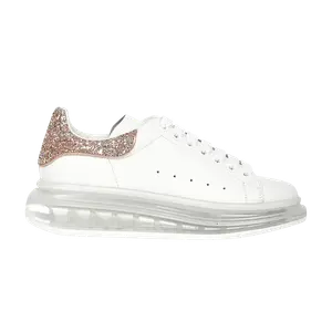 Кроссовки Alexander McQueen Alexander McQueen Wmns Oversized Sneaker 'Clear Sole - Pink Glitter', белый
