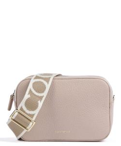 Сумка через плечо Tebe из зерненой кожи Coccinelle, бежевый