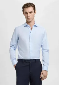 Классическая рубашка Mango, Light Blue