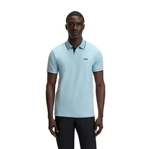 Поло с коротким рукавом BOSS Paul, синий