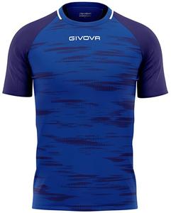 Футболка Givova Pixel Sport 2XL Royal Blue для мужчин