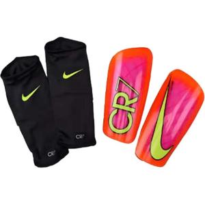Футбольные щитки пластиковые тренировочные unisex CR7 Nike, оранжевый