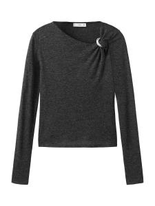 Рубашка MANGO XJEWEL, графитовый