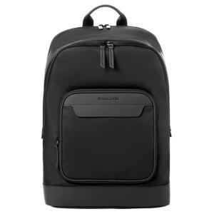 Samsonite Черный рюкзак мужской средний тканевый