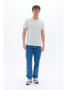 Matinique Футболка MAJermane прямого кроя, цвет: бежевый/лунный камень/белый