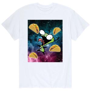 Мужская футболка Invader Zim Gir Space Tacos Licensed Character