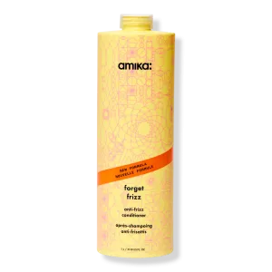Кондиционер против пушистости Forget Frizz Anti-Frizz Conditioner amika, 33.8 oz