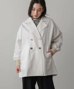 Ребристый тренч из эстеровой ткани Bou Jeloud, цвет Ivory