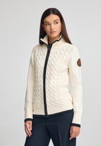 Кардиган Polo Club NAUTIC CABLE ZIPPERED, Ecru/Off-White