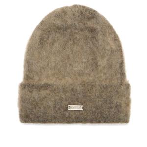 Шапка из мохера Bound, коричневый
