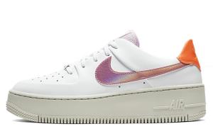 Nike Air Force 1 Sage Low White Digital Pink Pink Foam Women's