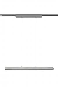 Подвесной светильник с рельсовой системой DUOLINE Trio Leuchten, никелированный