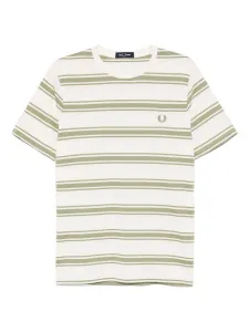 Футболка с вышитым логотипом Fred Perry, белый
