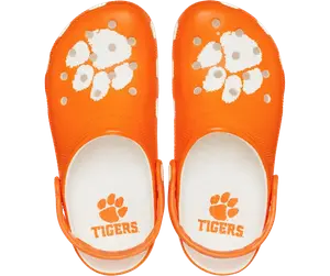 Классические сабо Clemson Crocs мужские, цвет White