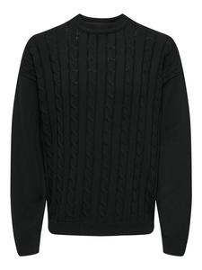 Свитер Only & Sons, черный