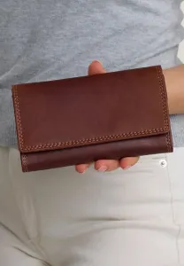 Кошелек густава Gusti Leder, Dark Brown