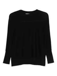 Свитер с круглым вырезом Purotatto, черный