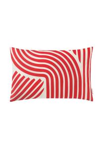 Наволочка Tom Tailor Organic Waves, 50 x 35 см, красный