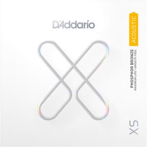 D'Addario XS, одиночные с фосфорной бронзой, раневые, 0,06