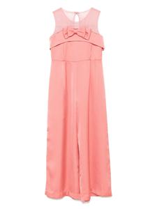 Abel & Lula комбинезон с бантом, розовый