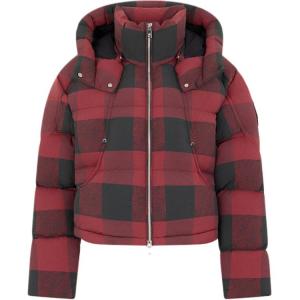 Пуховик женский Moose Knuckles, красный/черный